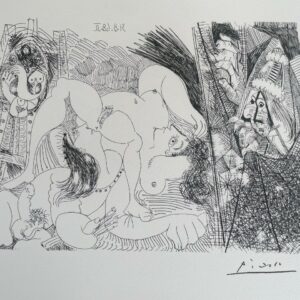 Raphael et la Fornarina - Pablo Picasso