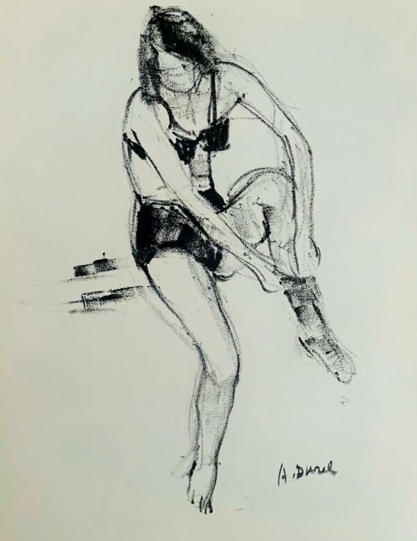 Auguste Durel - Lithographie
