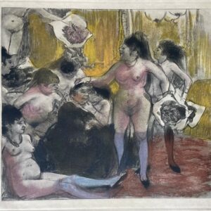 Le Client - Edgar Degas
