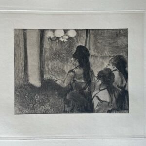 L'attente - Edgar Degas
