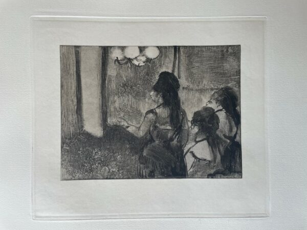 L'attente - Edgar Degas