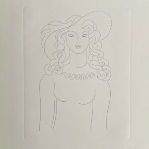 Jeune Femme au Chapeau - Henri Matisse