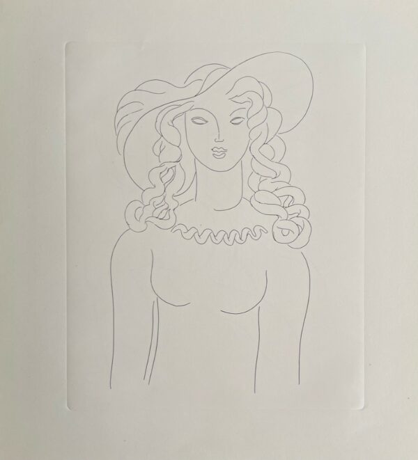 Jeune Femme au Chapeau - Henri Matisse