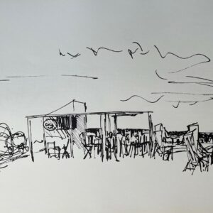 Scene de Plage - Jean-Jacques Morvan