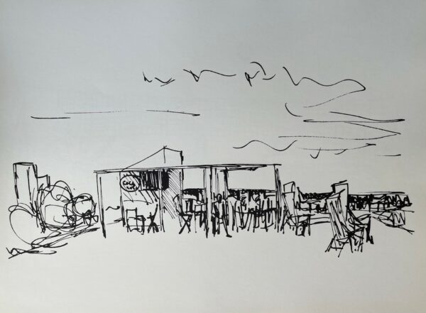 Scene de Plage - Jean-Jacques Morvan