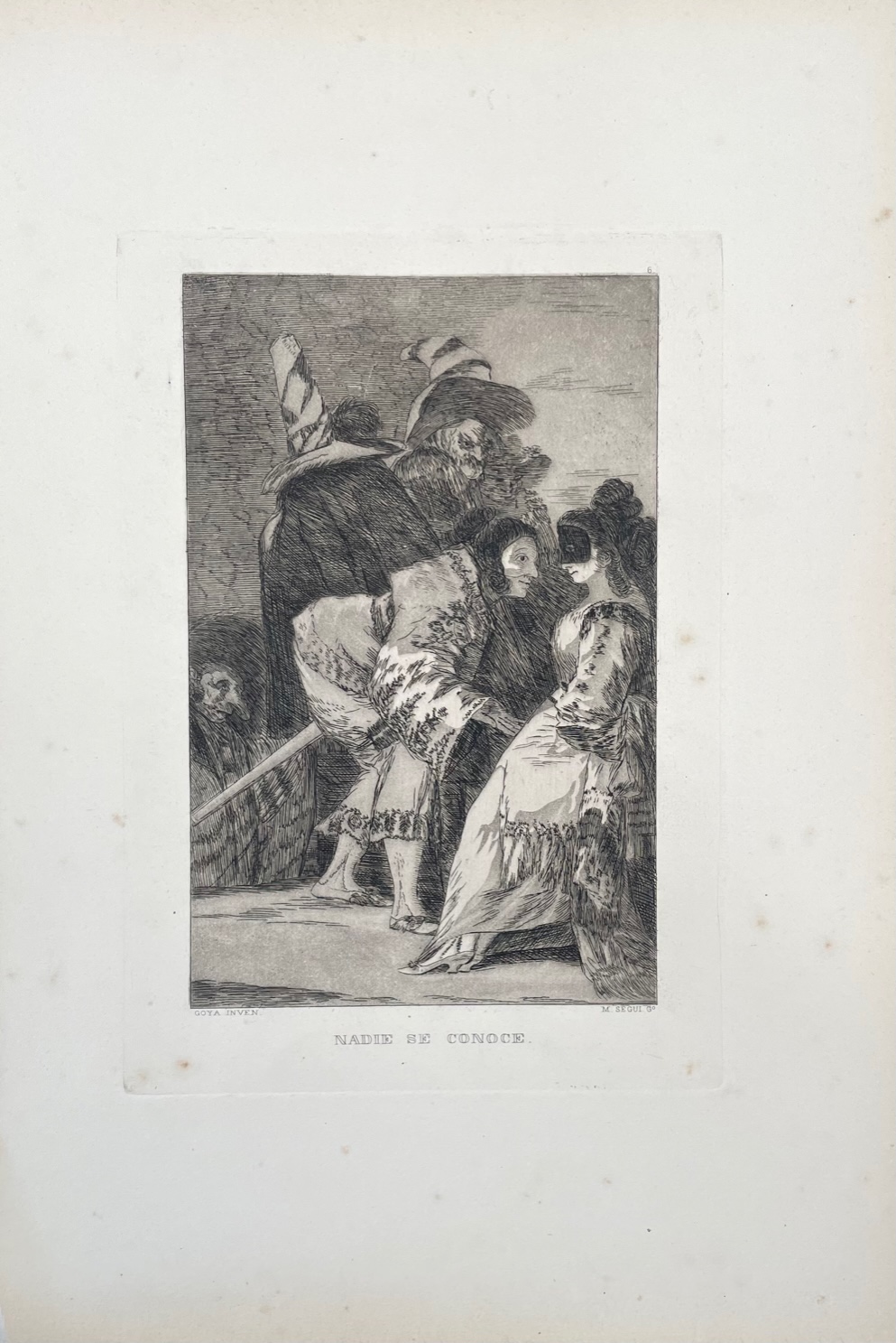 Nadie Se Conoce - Francisco De Goya – Image 1