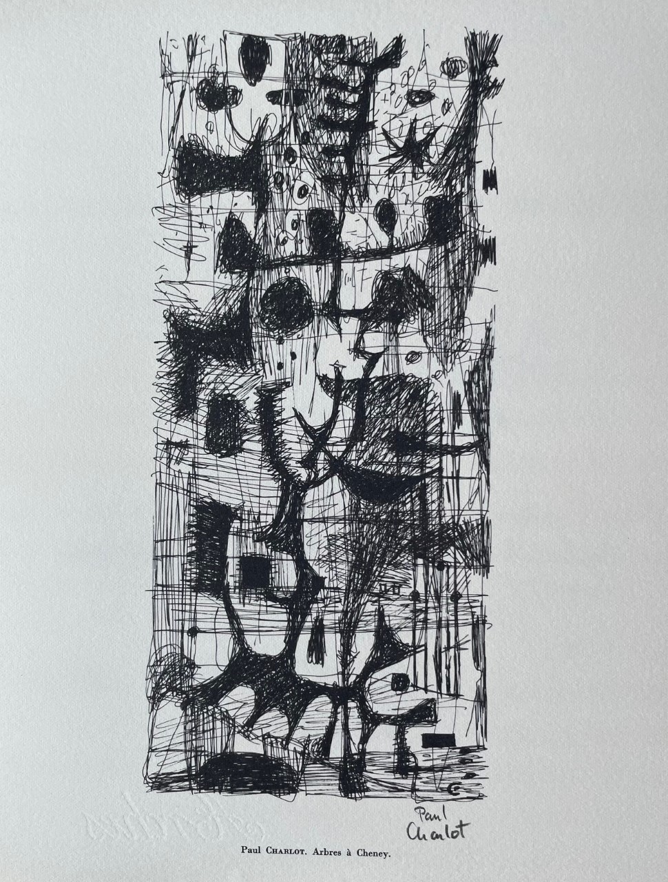 Arbres A Cheney - Paul Charlot – Image 1