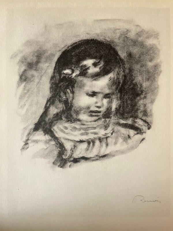 Claude Renoir A la Tete Baissee - Renoir Pierre-Auguste