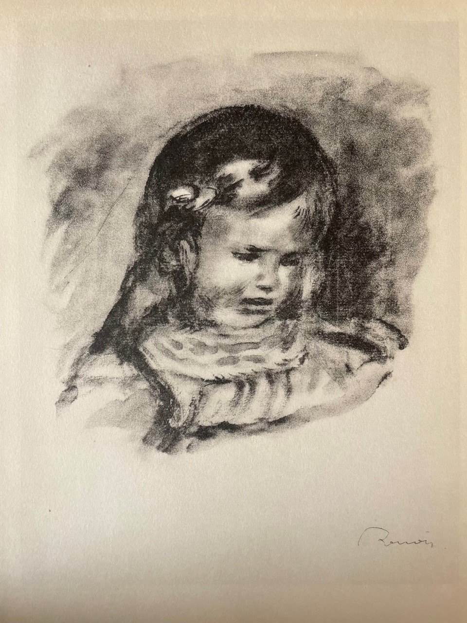 Claude Renoir A la Tete Baissee - Renoir Pierre-Auguste – Image 1