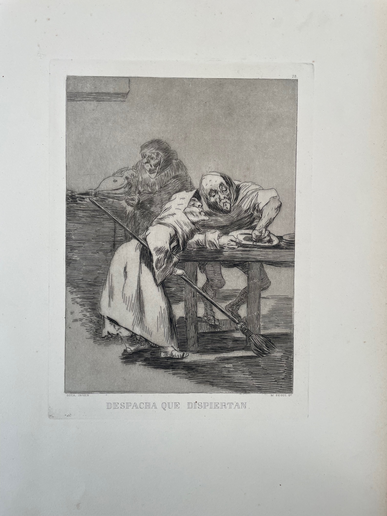 Despacha Que Dispiertan - Francisco De Goya – Image 1