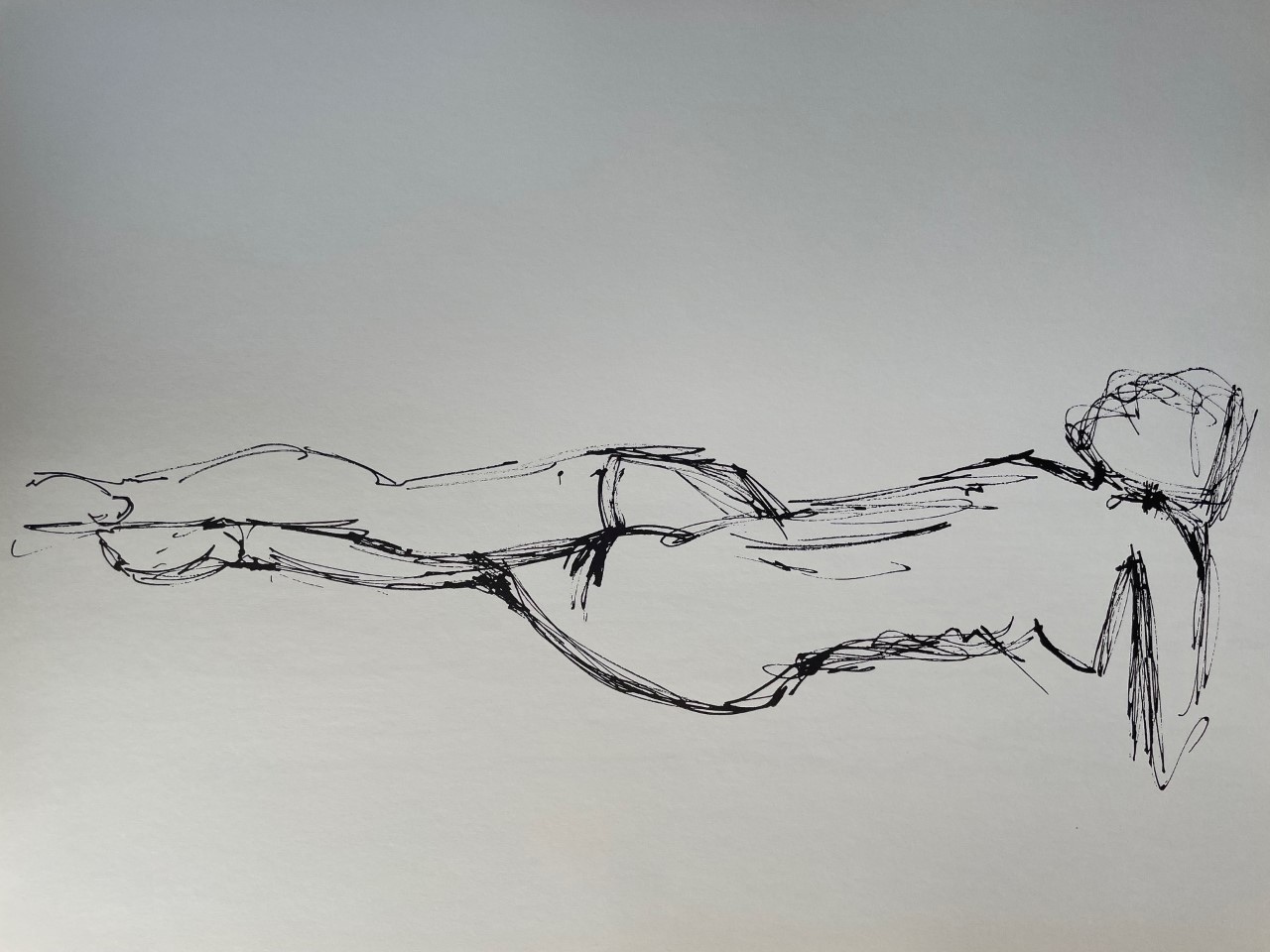 Nu Allonge - Jean-Jacques Morvan – Image 1