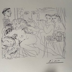 Autoportrait Trois Femmes - Pablo Picasso