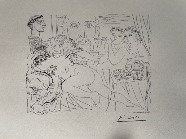 Autoportrait Trois Femmes - Pablo Picasso