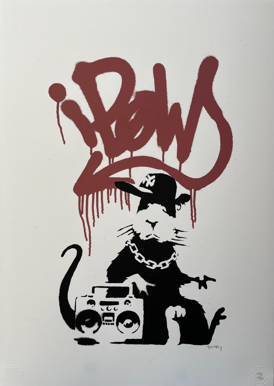 Gangsta Rat - Banksy – Image 1