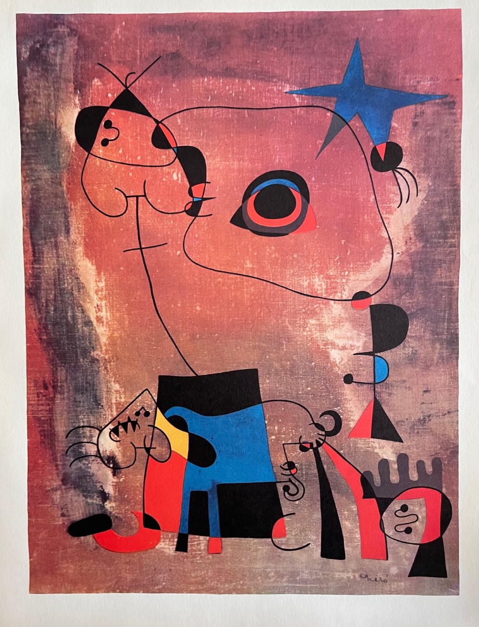 Joan Miro - Héliogravure – Image 1
