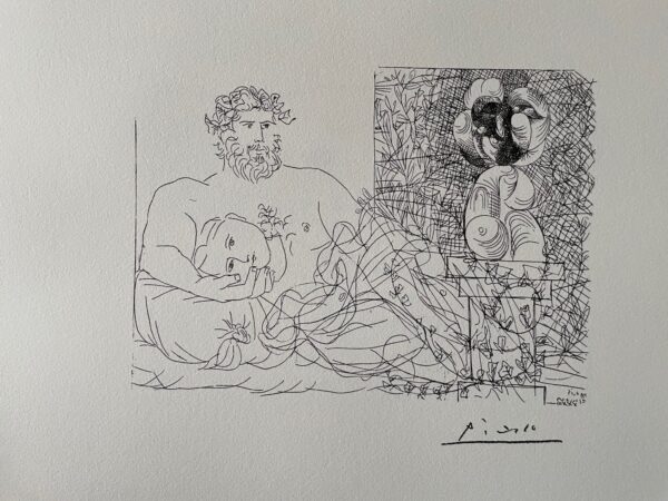 Le Repos du Sculpteur - Picasso Pablo