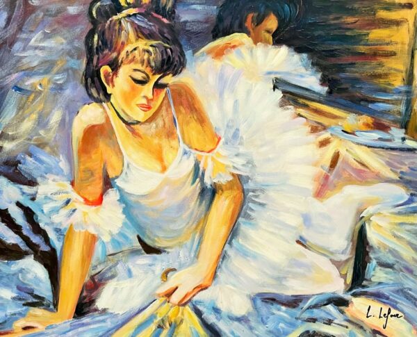 Danseuse au Repos - 20E Eeuw L.lefour