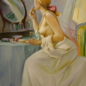 La Femme À la Coupe Dorée - Samuel Smills