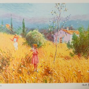 Cueillette des Fleurs I - Claude Fossoux