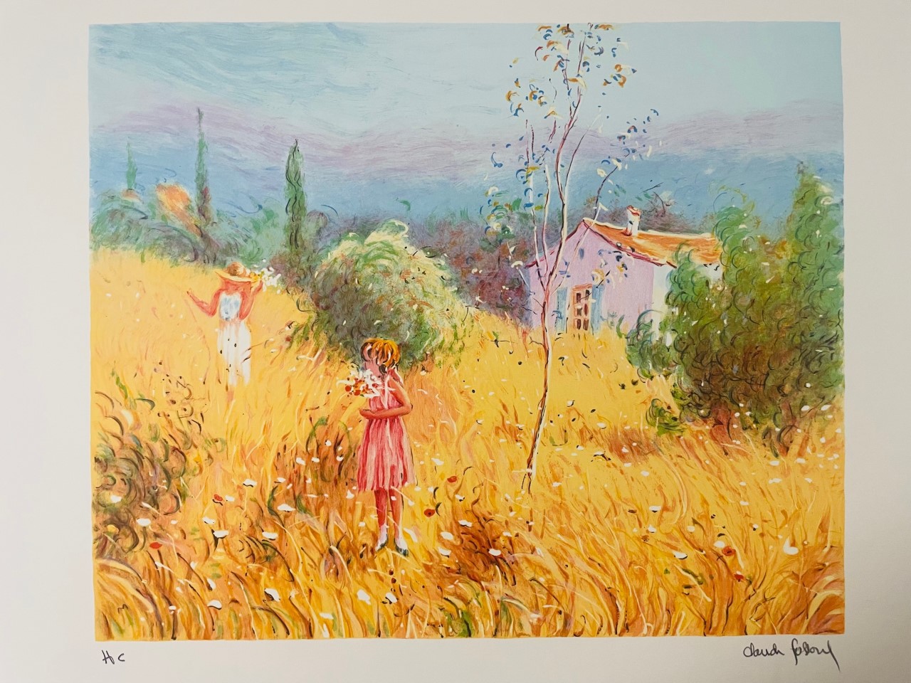 Cueillette des Fleurs I - Claude Fossoux – Image 1