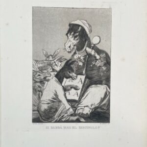 Si Sabra Mas El Discipulo ? - Francisco De Goya