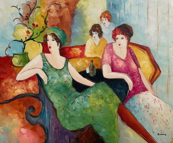 Les Amies - 20E Eeuw Barmoz