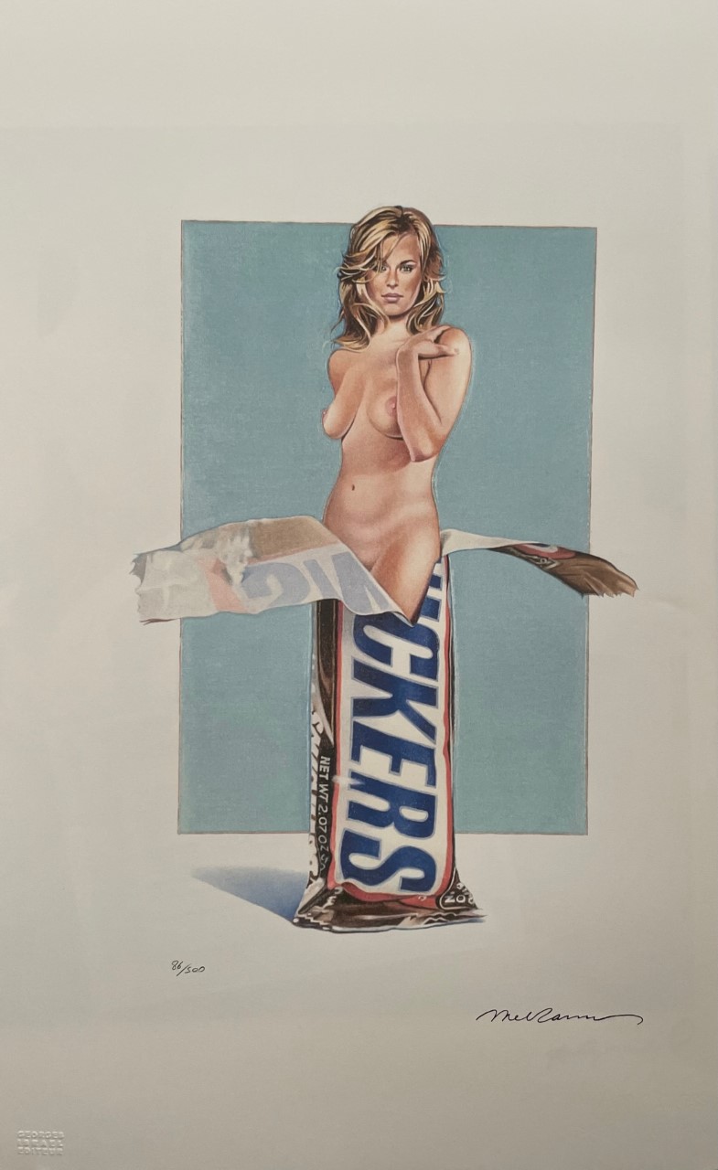 Candy Ii - Snickers - Mel Ramos – Image 1