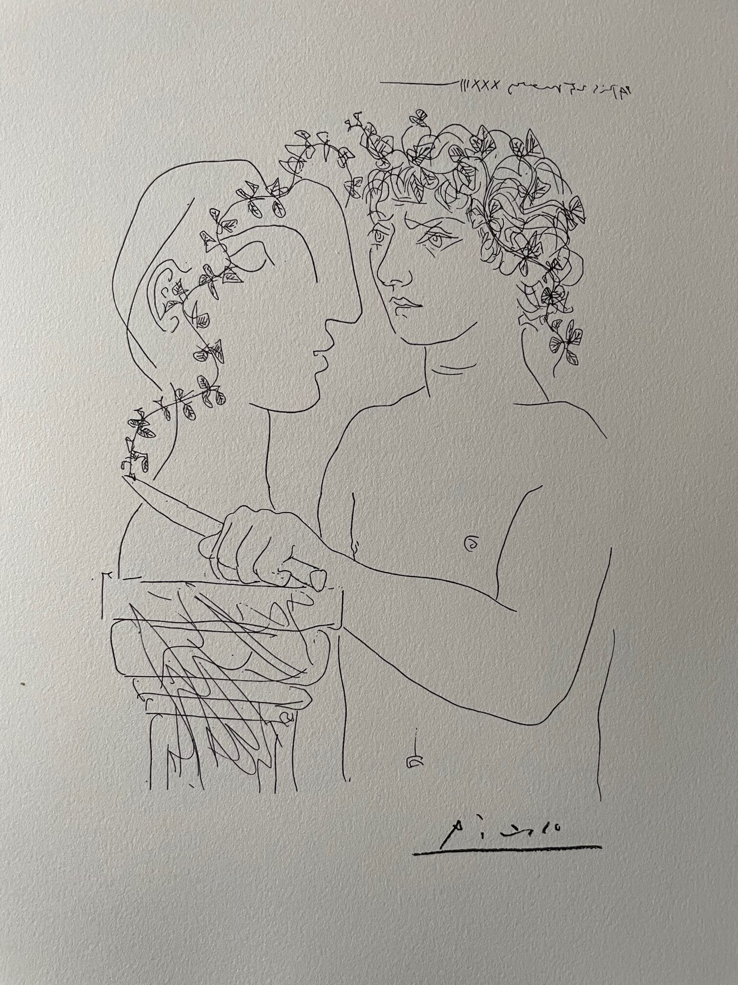 Jeune Sculpteur Finissant Son Platre - Pablo Picasso – Image 1