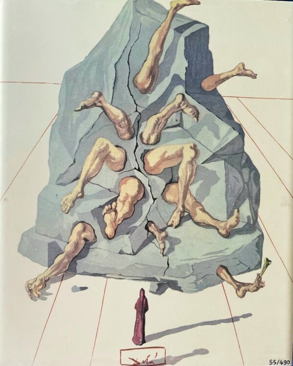 Les Simoniaques - Salvador Dalí