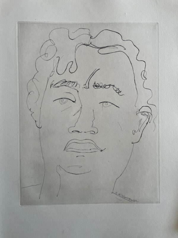 Visage - Henri De Waroquier