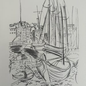 Bateaux A Marseille - Dufy Raoul