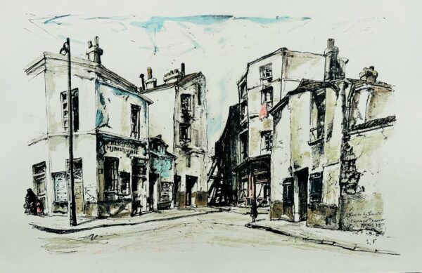Rue de la Santé - Tsuguharu Léonard Foujita