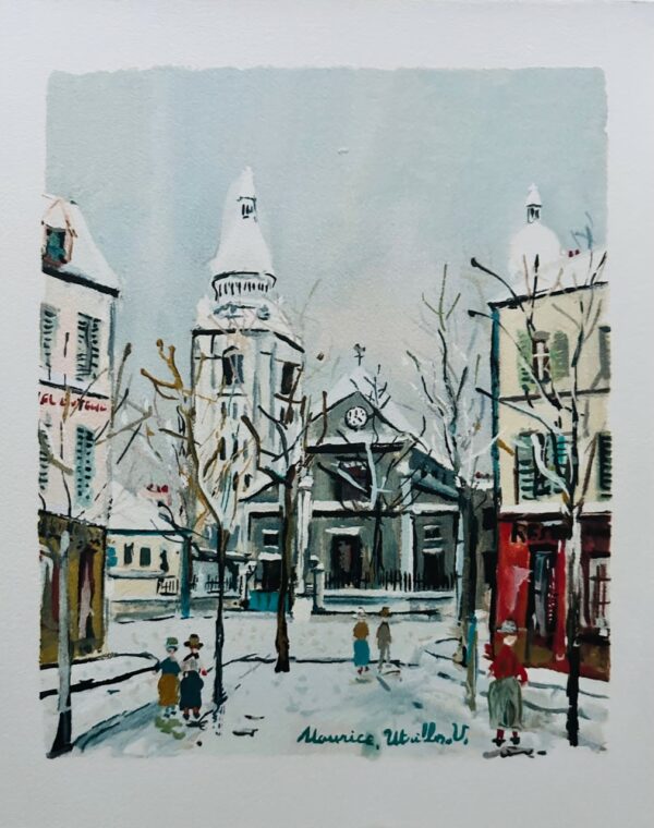 Le Village Inspiré, Chronique de la Bohème de Montmartre - Maurice Utrillo