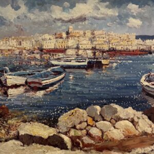 Rochers et Vagues Lentes - Ecole Française Xxe