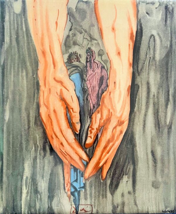 La Montee de Geryon - Salvador Dalí