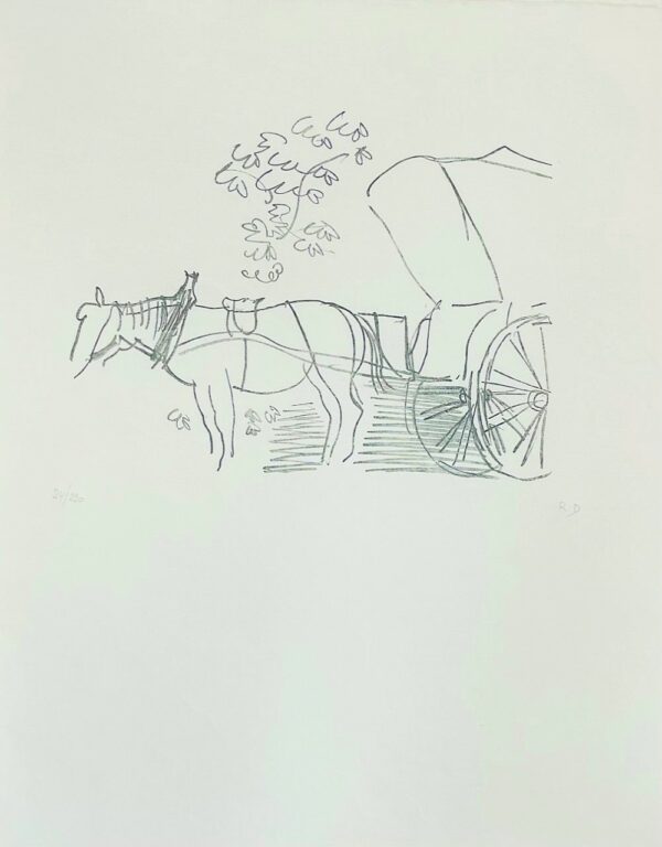 Cheval et Charette - Raoul Dufy