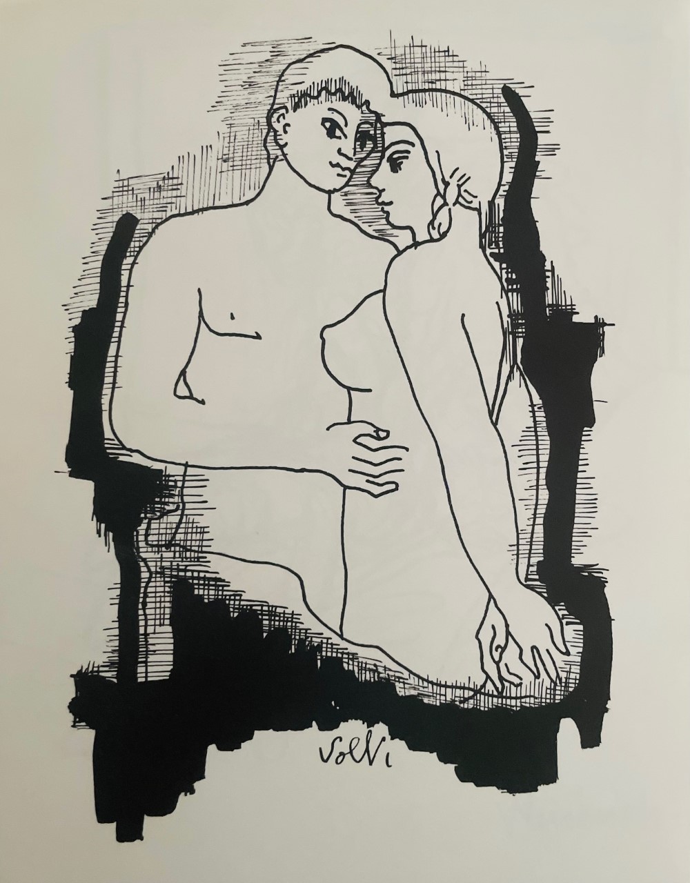 Le Jeune Couple - Antoniucci Volti – Image 1