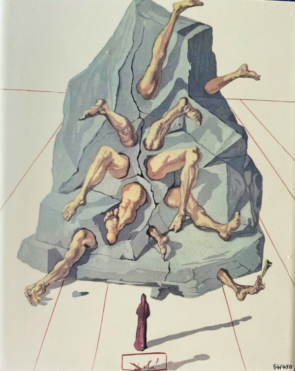 Les Simoniaques - Salvador Dalí