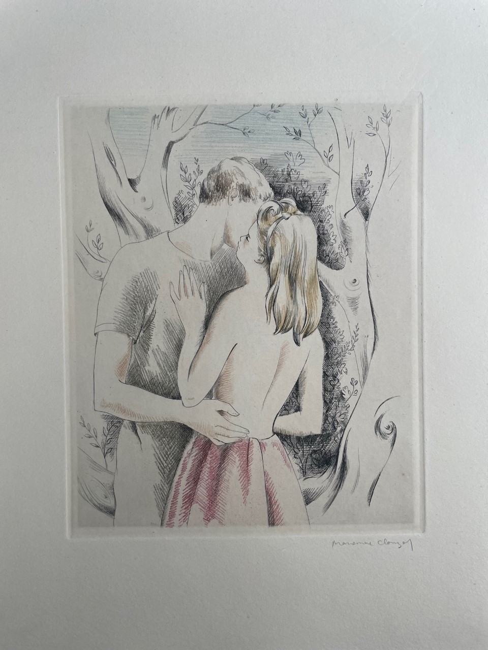 Le Baiser - Marianne Clouzot – Image 1