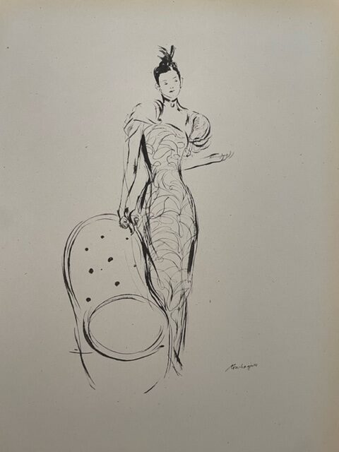 Mademoiselle F.chamson - Louis Touchagues