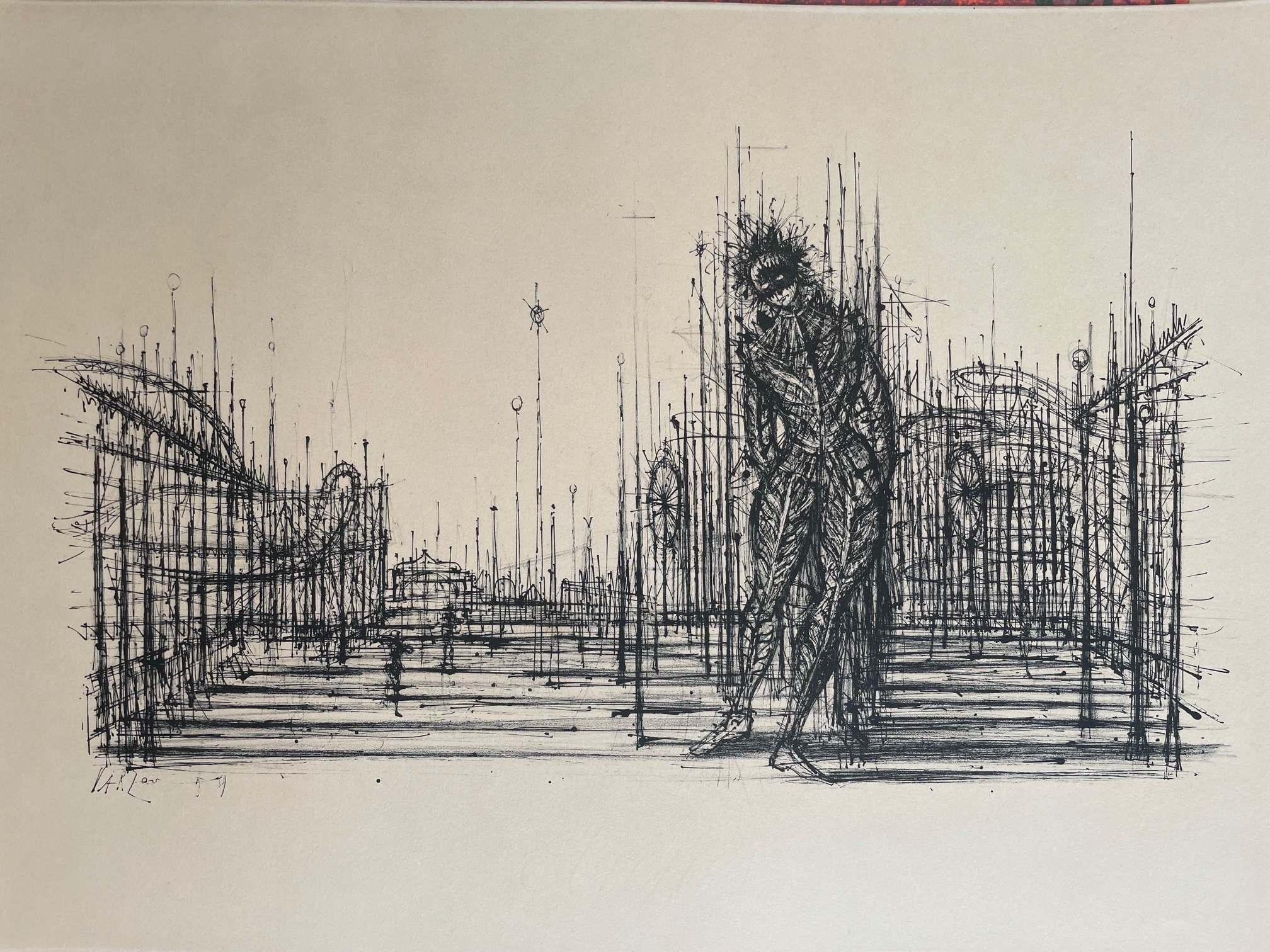 Jean Carzou - Lithographie – Image 1