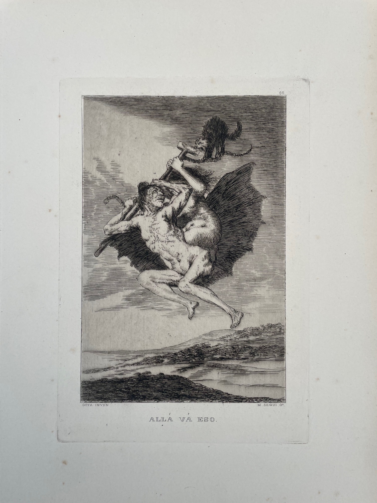 Alla Va Aeso - Francisco De Goya – Image 1