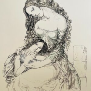 Mère et Fille - Tsuguharu Léonard Foujita