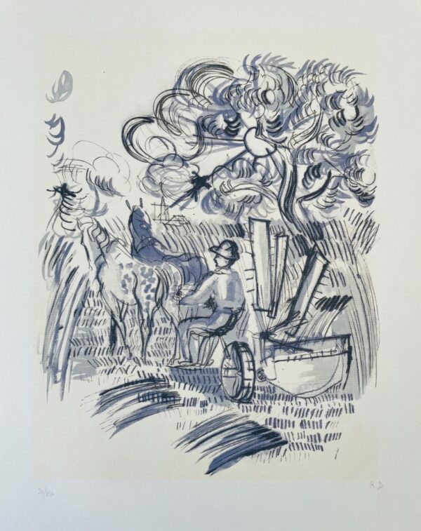 Depart en Caleche - Raoul Dufy