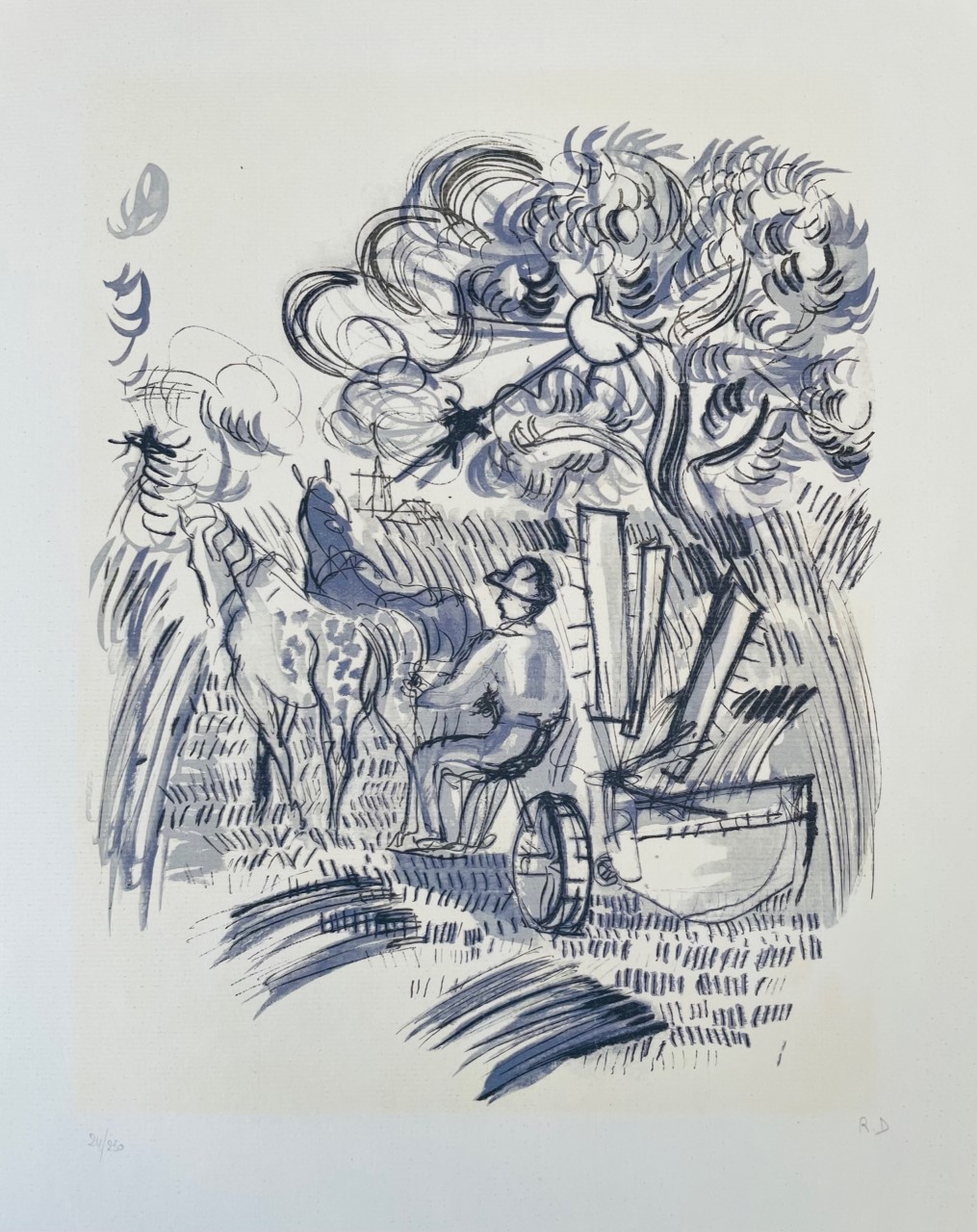 Depart en Caleche - Raoul Dufy – Image 1