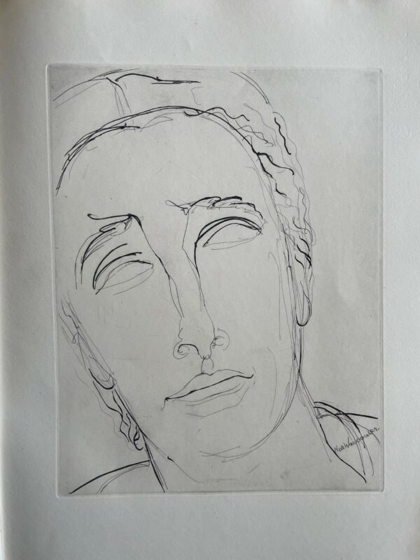 Visage - Henri De Waroquier