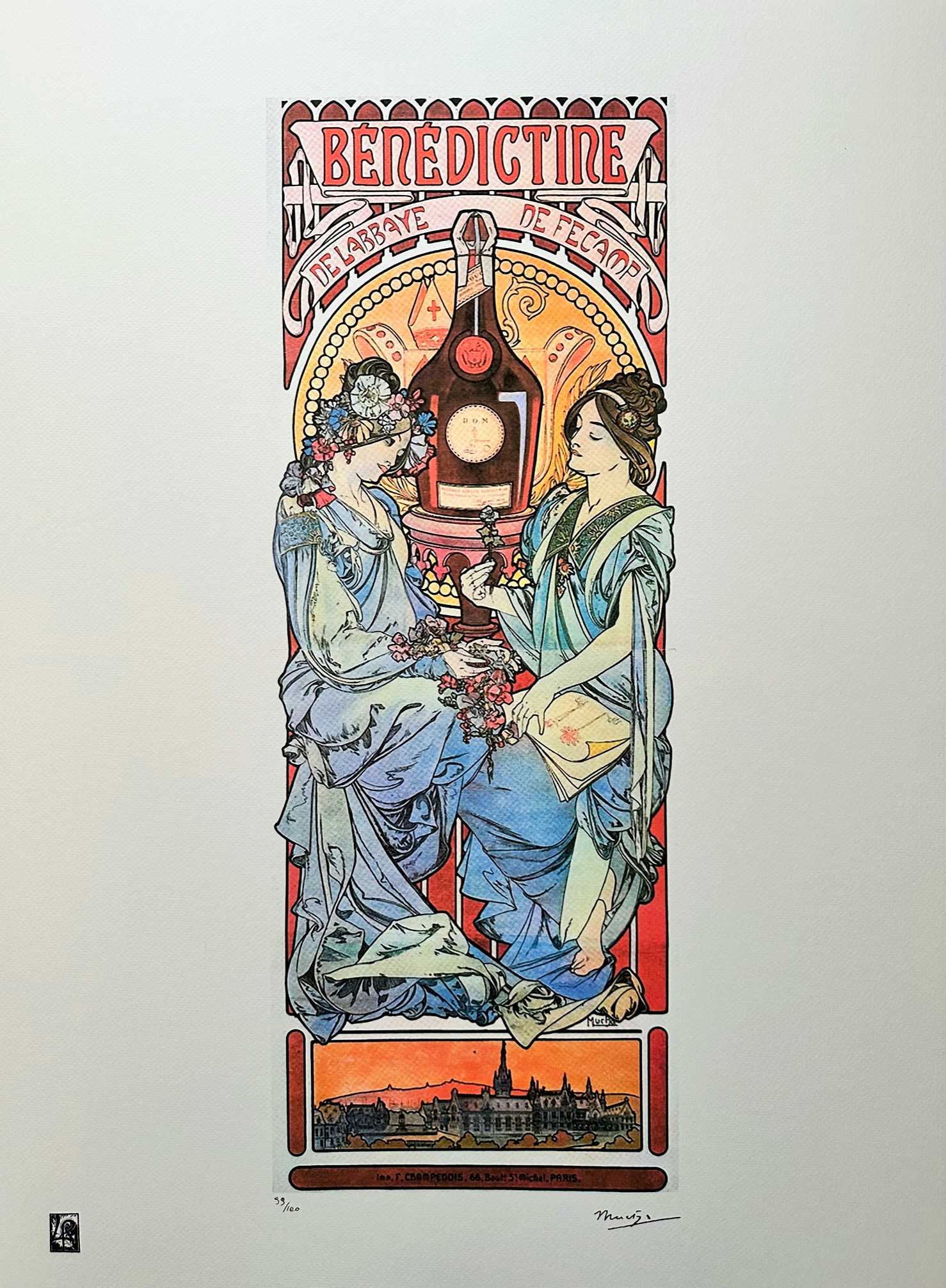 Bénédictine - Alphonse Mucha – Image 1
