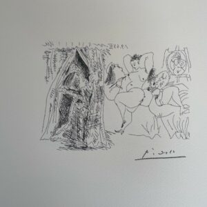 Le Pape Entre, avec un Sourire Patelin - Picasso Pablo
