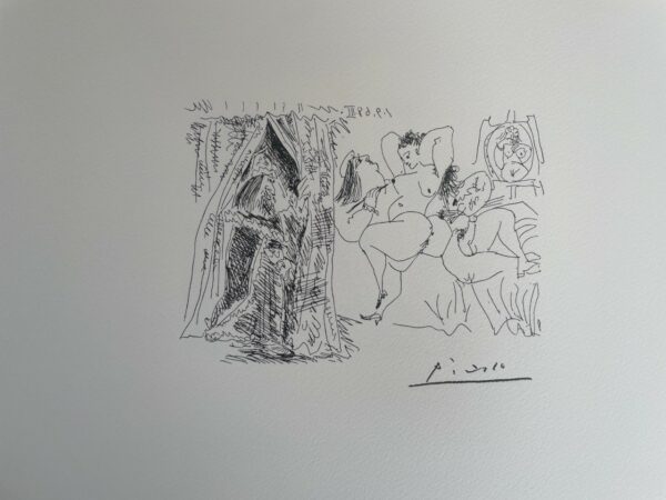 Le Pape Entre, avec un Sourire Patelin - Picasso Pablo