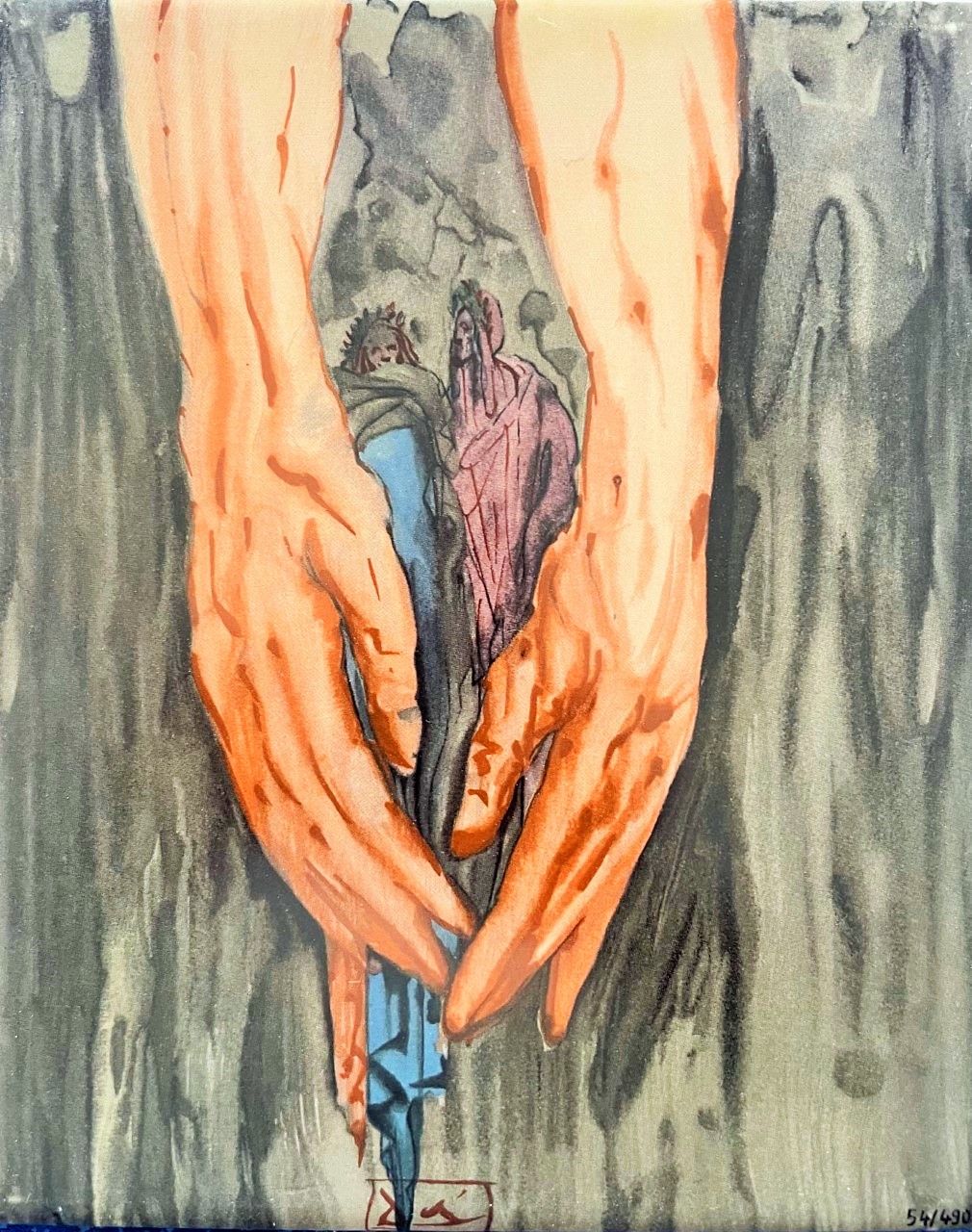 La Montee de Geryon - Salvador Dali – Image 1
